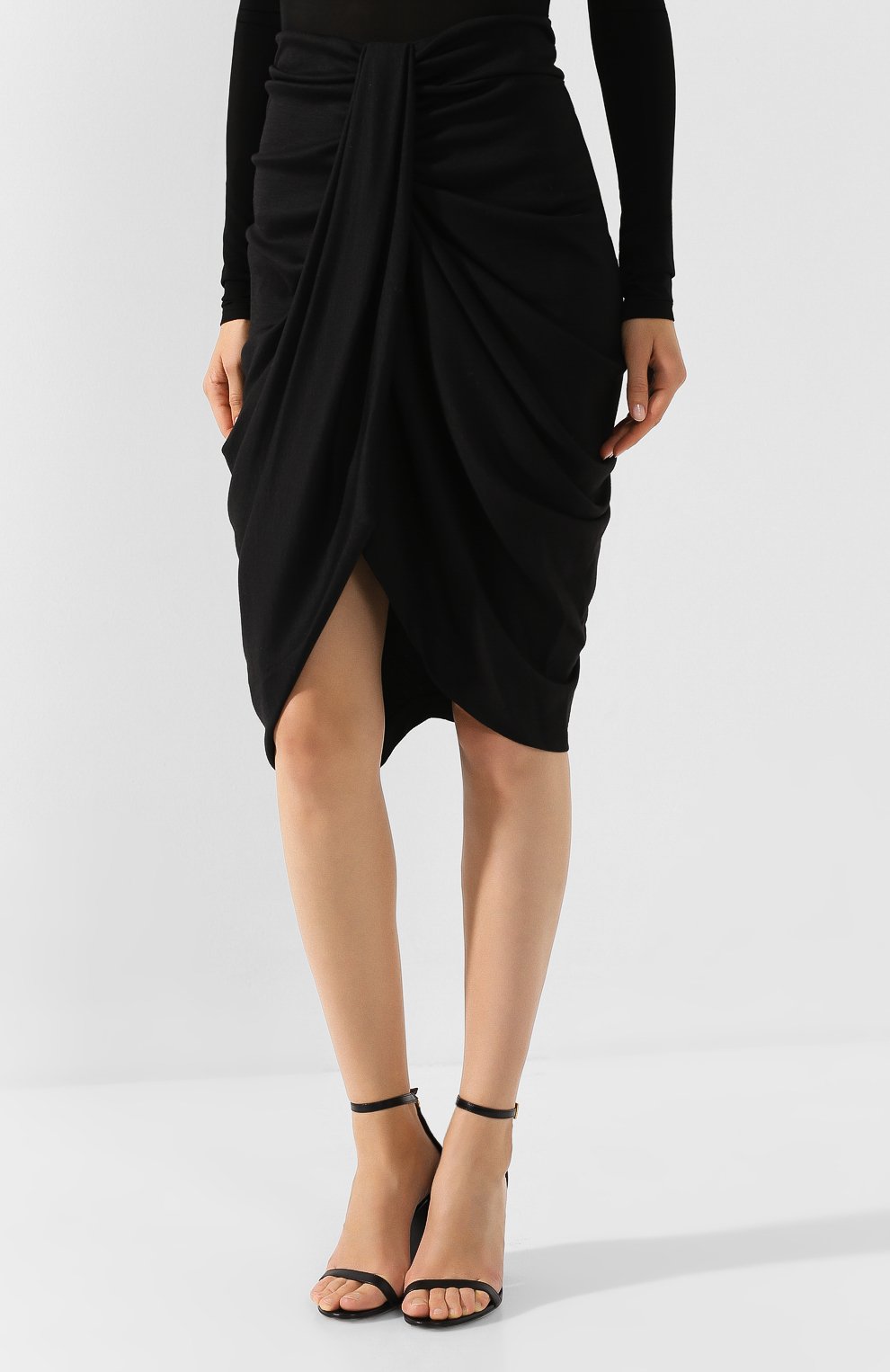 Шерстяная юбка ISABEL MARANT, арт. JU1052-19H029I/DATISCA, фото 3