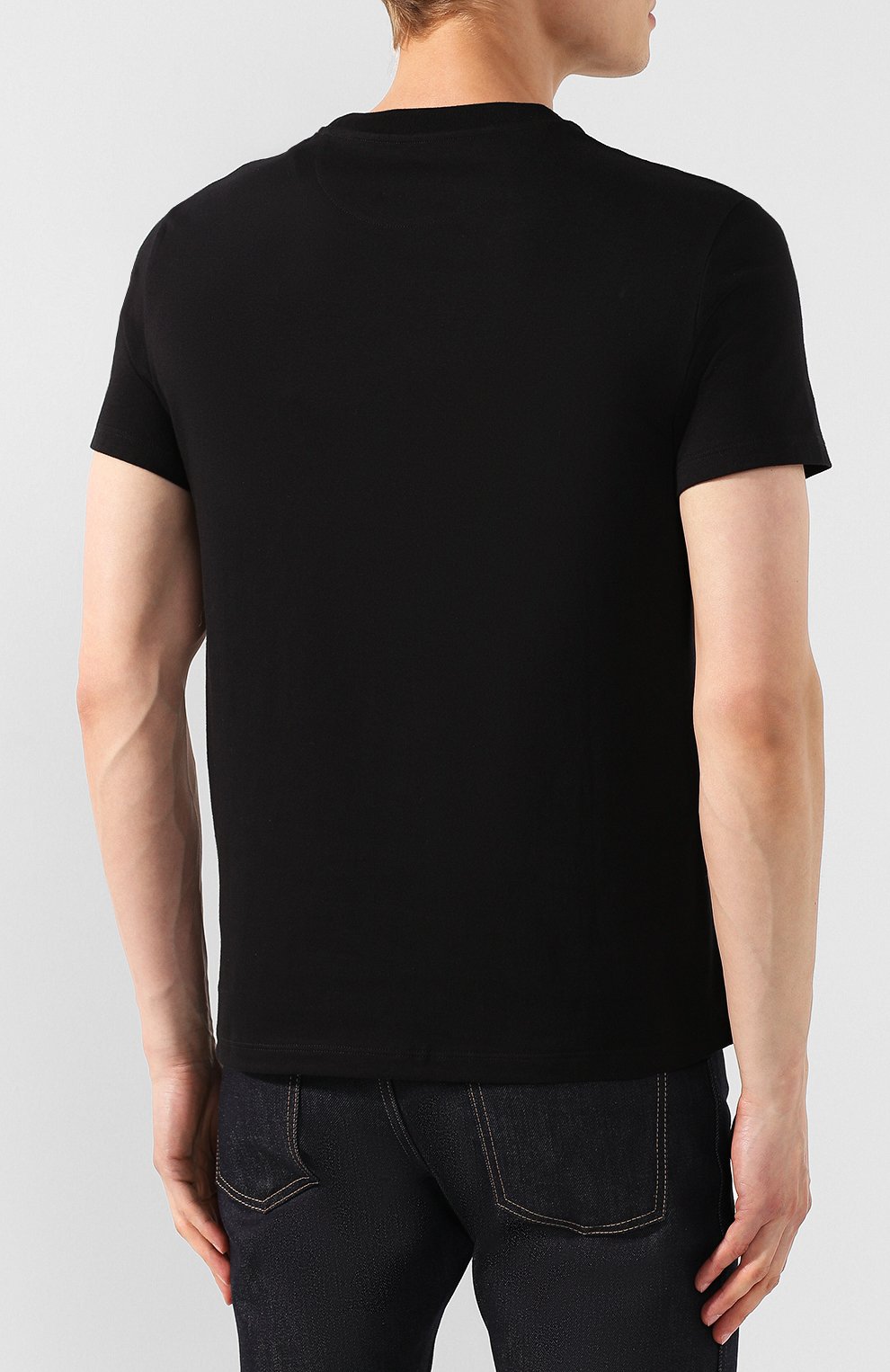 Хлопковая футболка VALENTINO, арт. SV3MG02T5F6, фото 4