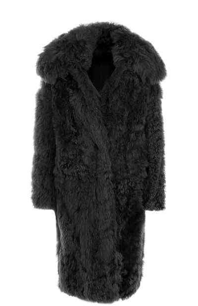 Женская шуба прямого кроя из овчины TOM FORD, арт. CPF627-FUX039