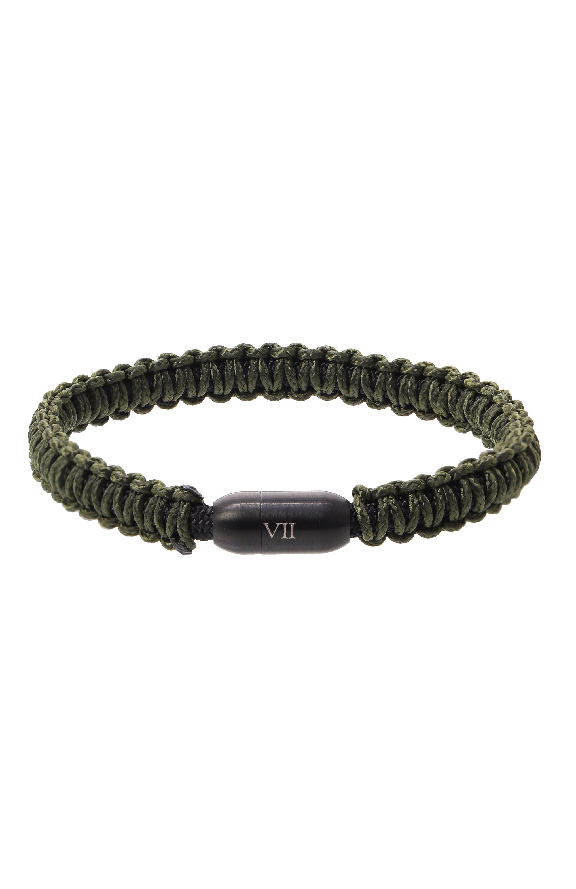 Браслет jack SEVENWORLDS зеленого цвета по цене 17900 руб., арт. SWM13-G, фото 1 Браслет jack SEVENWORLDS, арт. SWM13-G, фото 1
