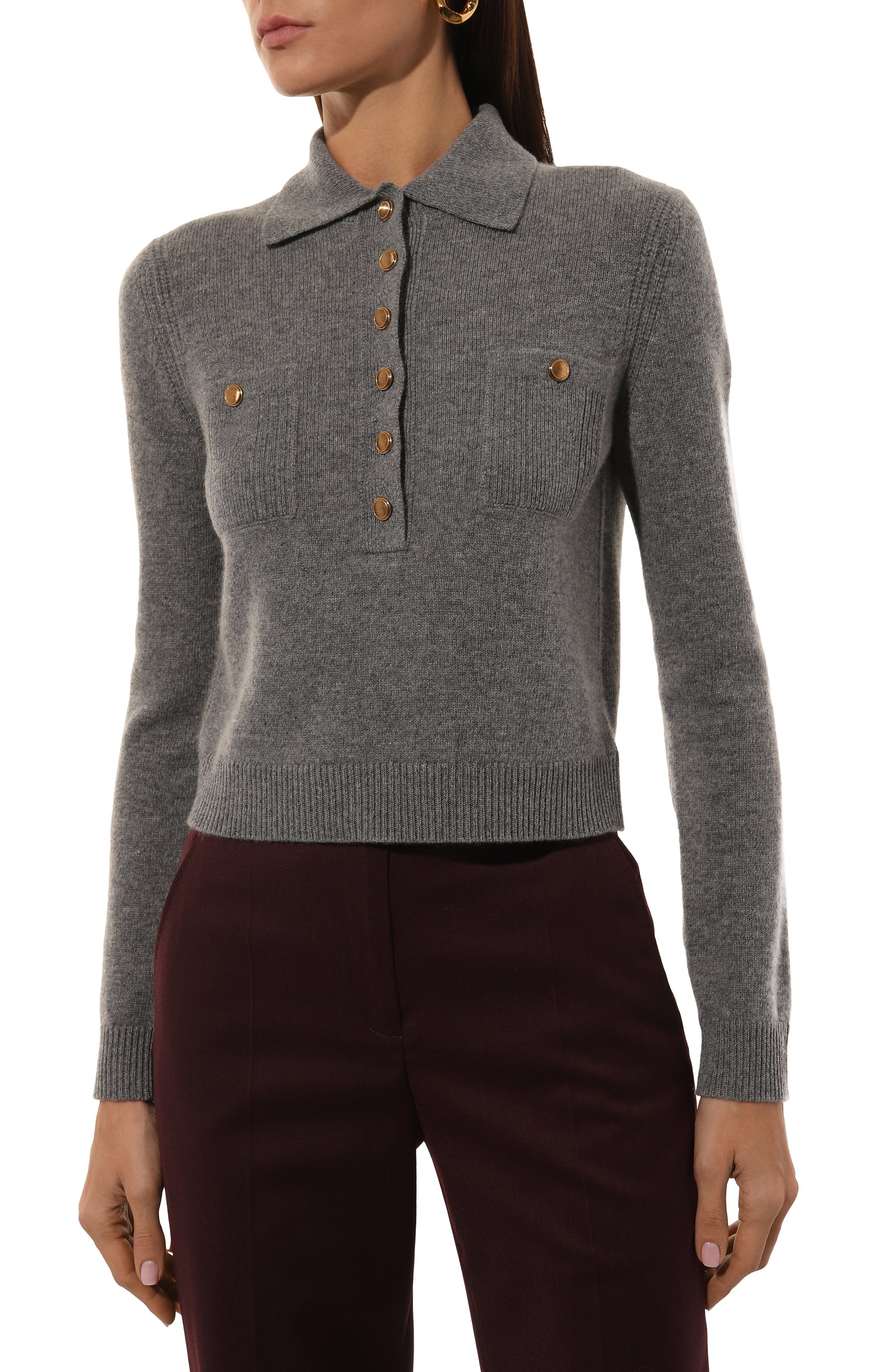 Поло из шерсти и кашемира CHLOÉ, арт. CHC24WMP36760, фото 3