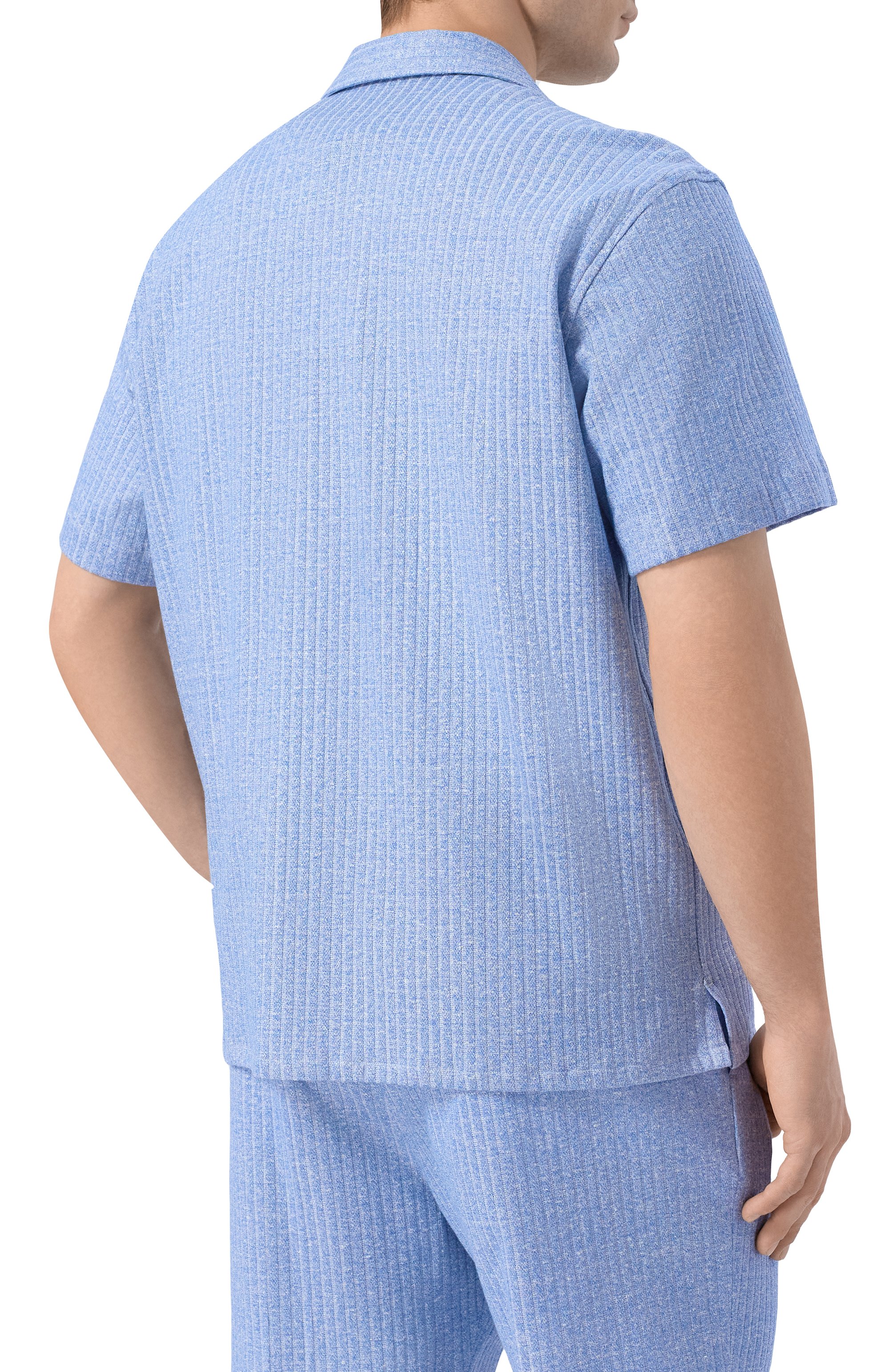 Рубашка изо льна и хлопка ANDREA CAMPAGNA, арт. HAVANA SHIRT/EE131, фото 4