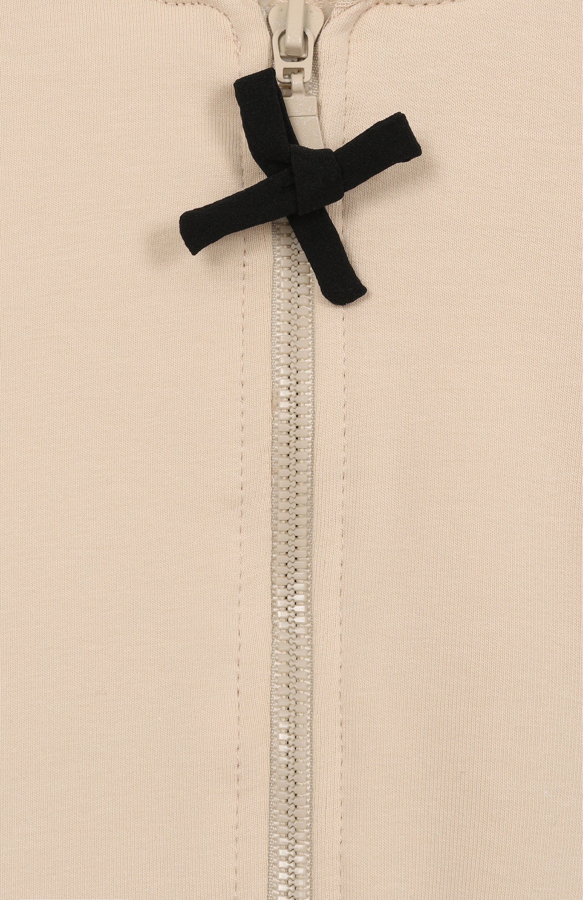 Хлопковая толстовка MONNALISA кремового цвета по цене 17200 руб., арт. 19G804, фото 3 Хлопковая толстовка MONNALISA, арт. 19G804, фото 3