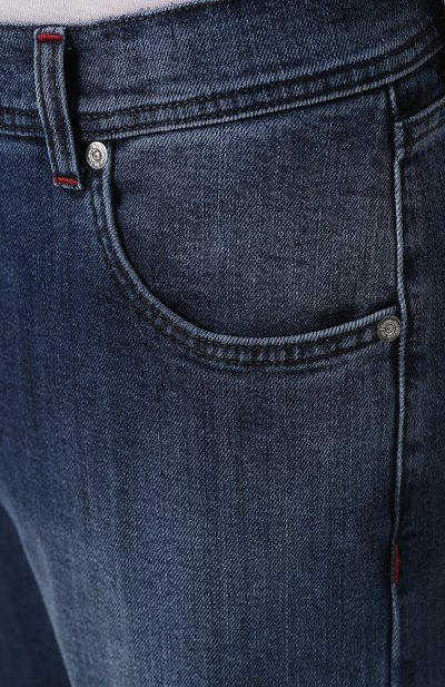 Джинсы прямого кроя KITON, арт. UPNJS/J02R45, фото 5