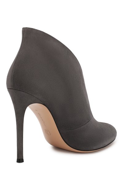 Замшевые ботильоны vamp GIANVITO ROSSI, арт. G29450/SUEDE, фото 4