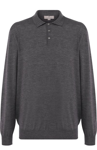 Шерстяное поло с длинными рукавами CANALI, арт. C0017/MK00077/60-64, фото 1