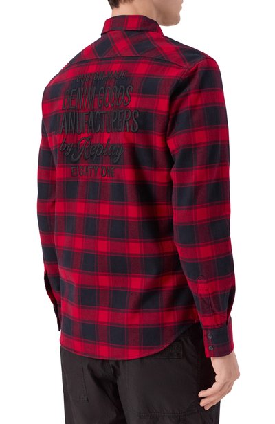 Хлопковая рубашка REPLAY, арт. M4151R.000.52830, фото 4