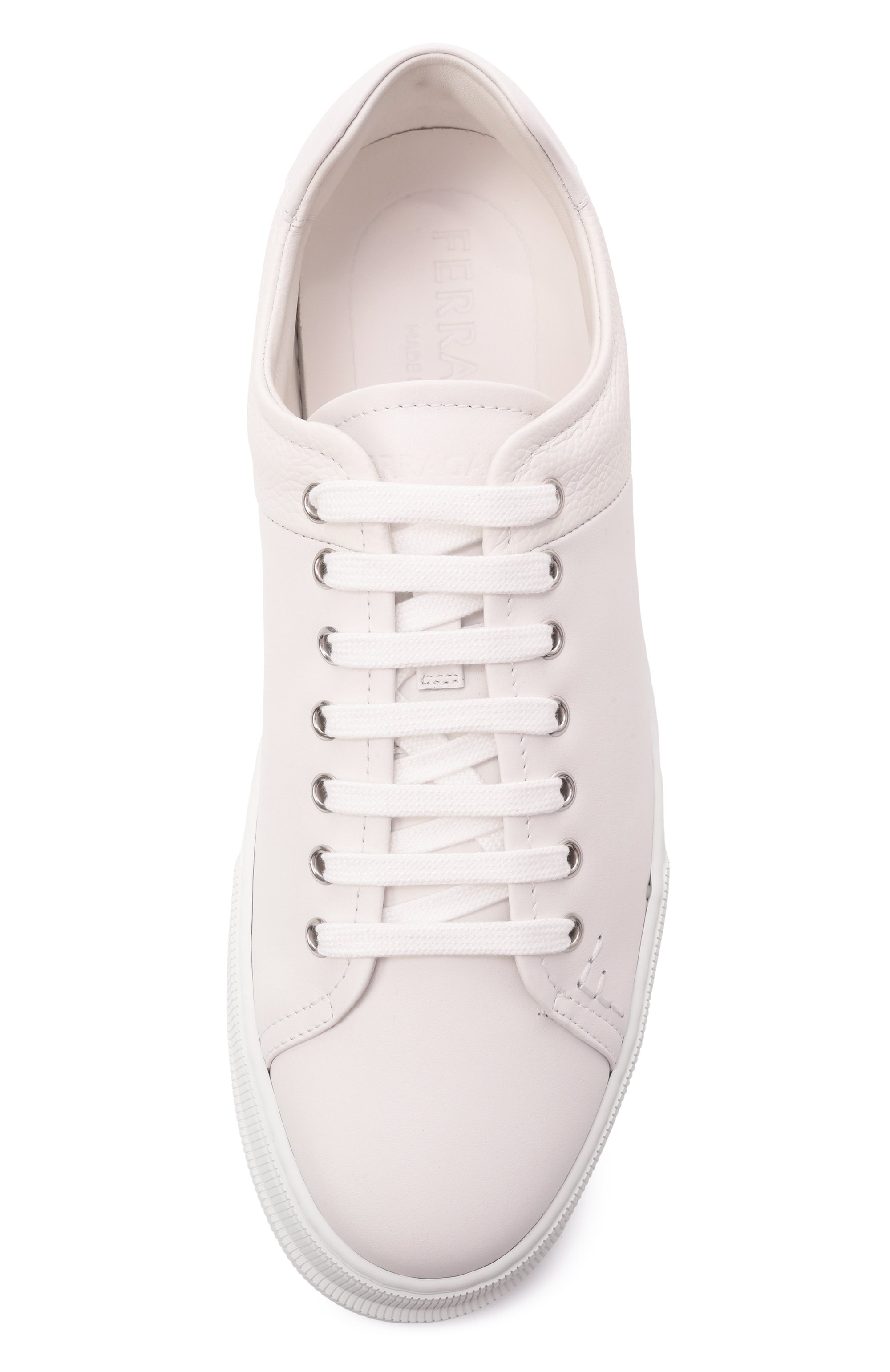 Кожаные кеды cube FERRAGAMO, арт. 772088, фото 6