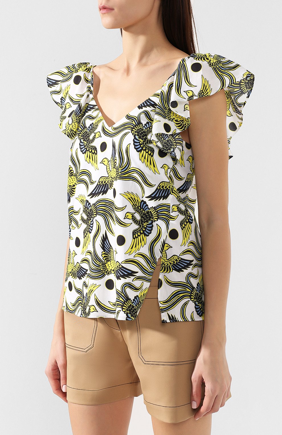 Хлопковый топ KENZO, арт. 2T013155J, фото 3