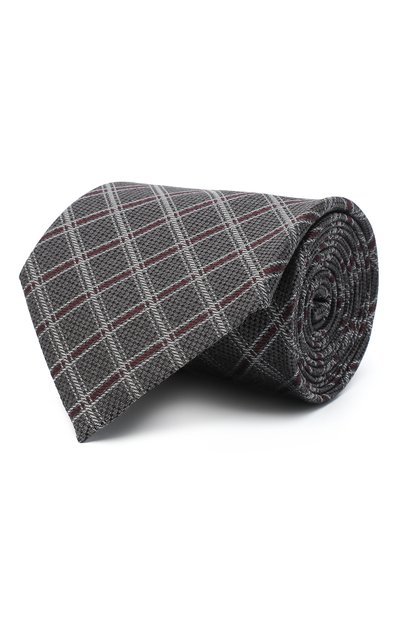 Мужской шелковый галстук ZEGNA, арт. Z8D33/1XW