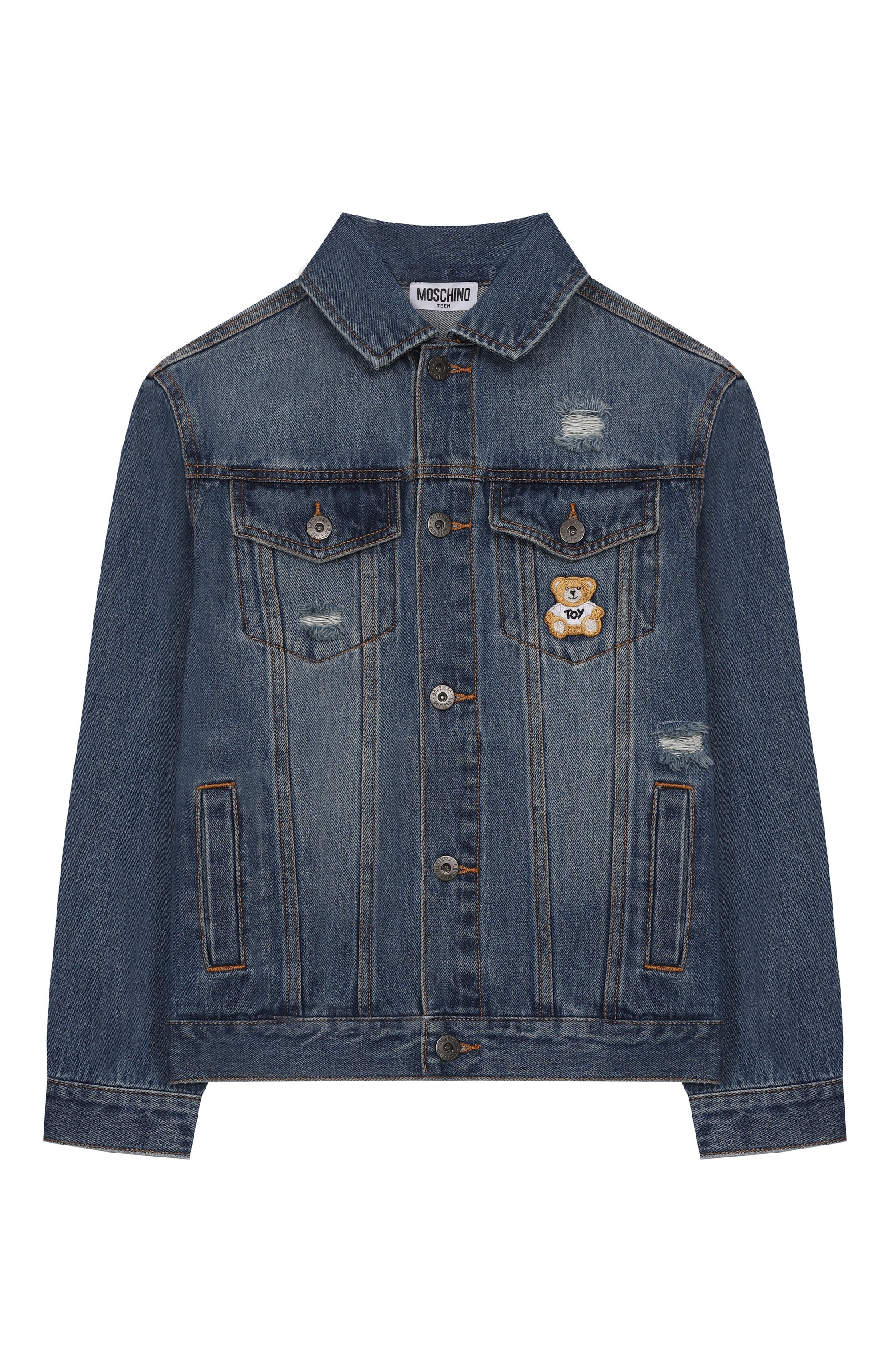 Джинсовая куртка MOSCHINO, арт. HUS057/L0E35/10-14, фото 1