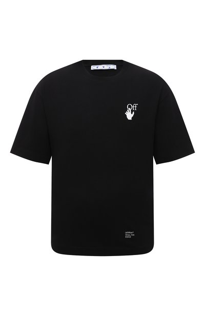 Хлопковая футболка OFF-WHITE, арт. 0MAA120F21JER007, фото 1