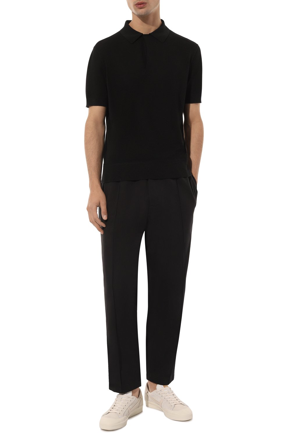 Поло из шелка и хлопка TOM FORD, арт. KPS005/YMS013F23, фото 2