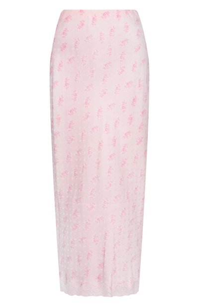 Женская юбка из вискозы и шелка LOVE SHACK FANCY, арт. LS724/3356