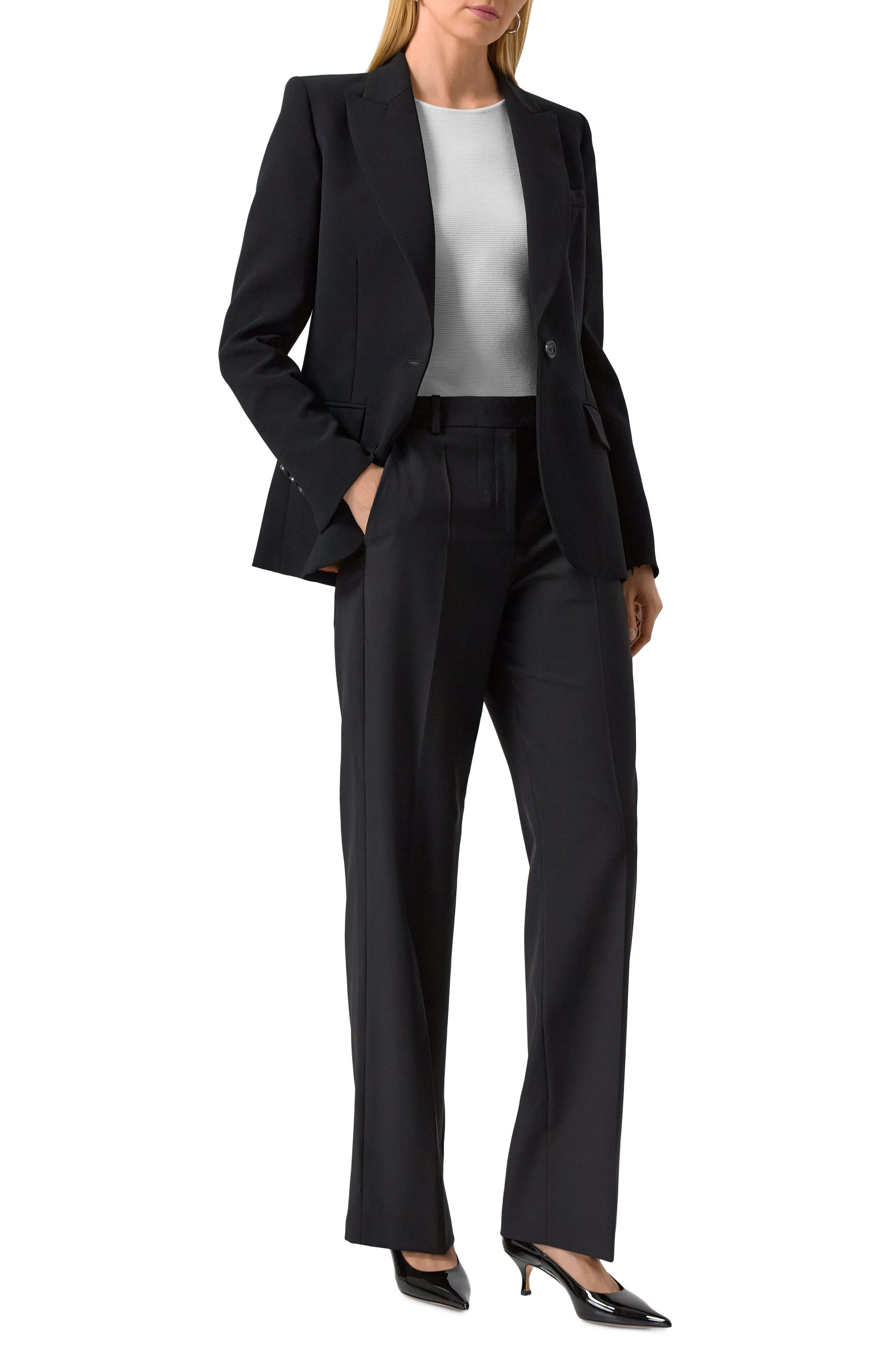 Шерстяные брюки BOSS, арт. 50530900, фото 2