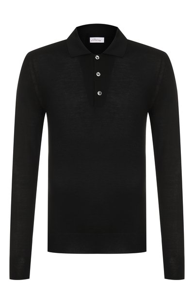 Мужская поло из смеси шерсти и кашемира BRIONI, арт. UMR30R/0ZK12