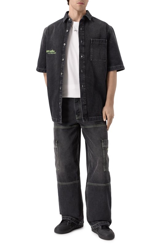 Джинсы Off-White 0MYA18QS25DEN002 Серый  0MYA18QS25DEN002 Фото 2
