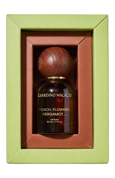 Концентрированные духи peach flowers bergamot (50ml) GIARDINO MAGICO бесцветного цвета по цене 8450 руб., арт. 4660222283818, фото 3 Концентрированные духи peach flowers bergamot (50ml) GIARDINO MAGICO, арт. 4660222283818, фото 3