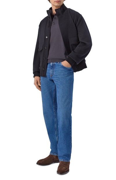 Поло из кашемира и шелка BRIONI, арт. UMR30L/P1K82, фото 2