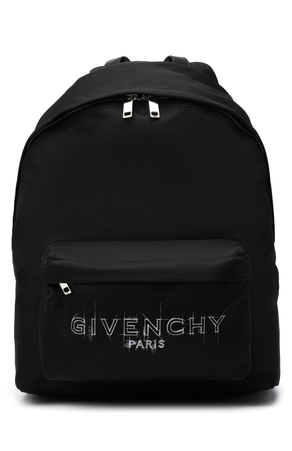 Мужской черно-белый текстильный рюкзак GIVENCHY купить в ЦУМ (арт