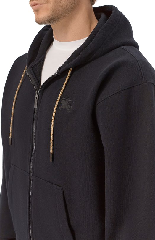 Хлопковая толстовка Burberry 8119052 Чёрный  8119052 Фото 5