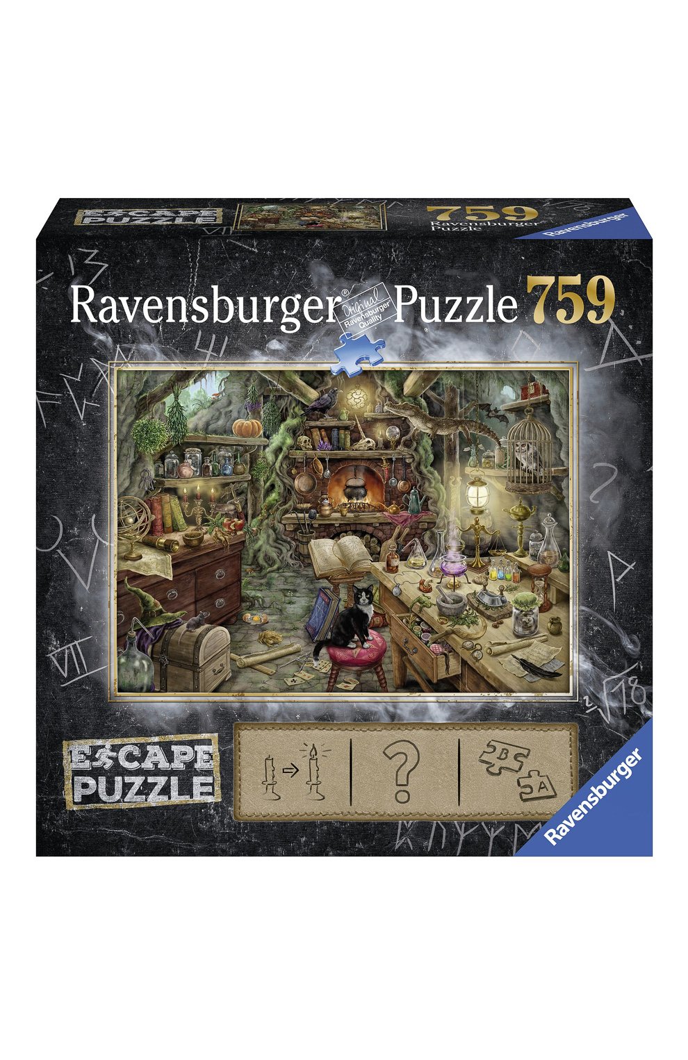 Пазл-квест кухня ведьм 759 деталей RAVENSBURGER, арт. 19958, фото 2