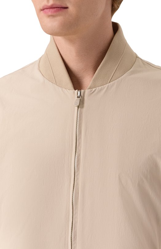 Бомбер Brunello Cucinelli MD4796496 Бежевый  MD4796496 Фото 5