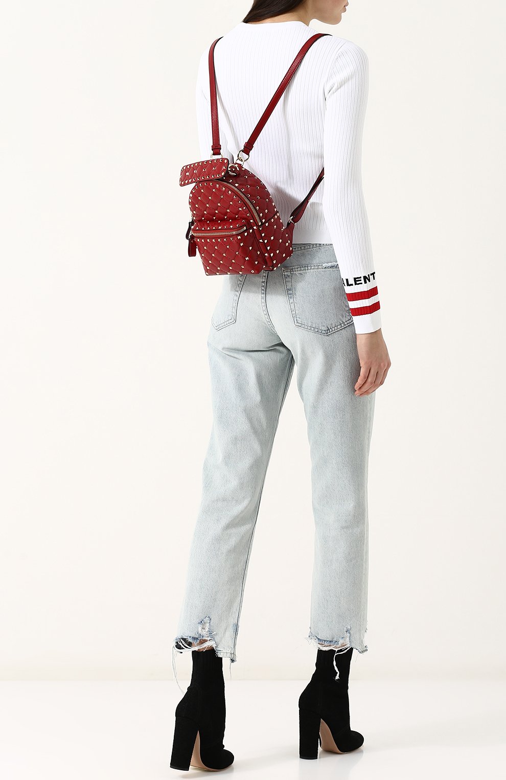 Рюкзак rockstud spike mini VALENTINO, арт. PW0B0B63/NAP, фото 2