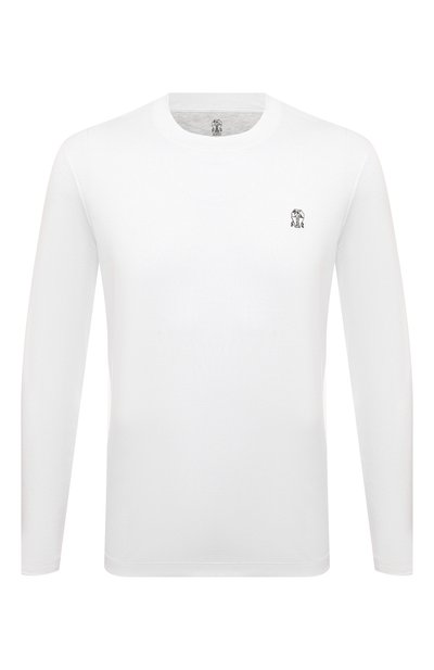 Хлопковый лонгслив BRUNELLO CUCINELLI, арт. M0T717409, фото 1