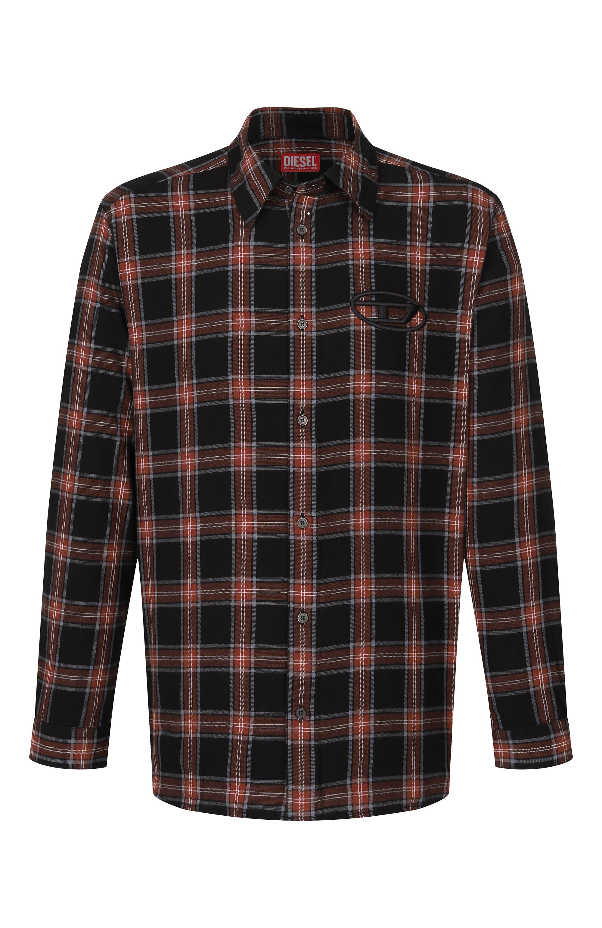 Хлопковая рубашка DIESEL, арт. A19445/0AJFI, фото 1