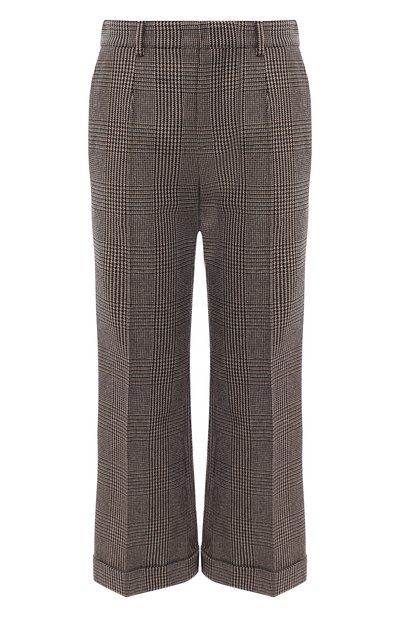 Женские шерстяные брюки SAINT LAURENT, арт. 635947/Y5B64