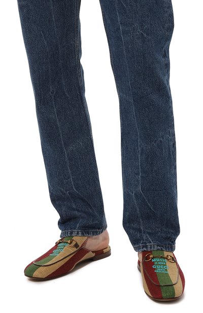 Текстильные сабо gucci 100 GUCCI, арт. 681111 UHZ10, фото 3