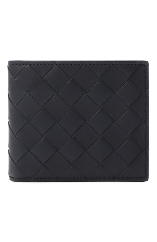 Кожаное портмоне Bottega Veneta 743211/VCPQ6 Синий 743211/VCPQ6