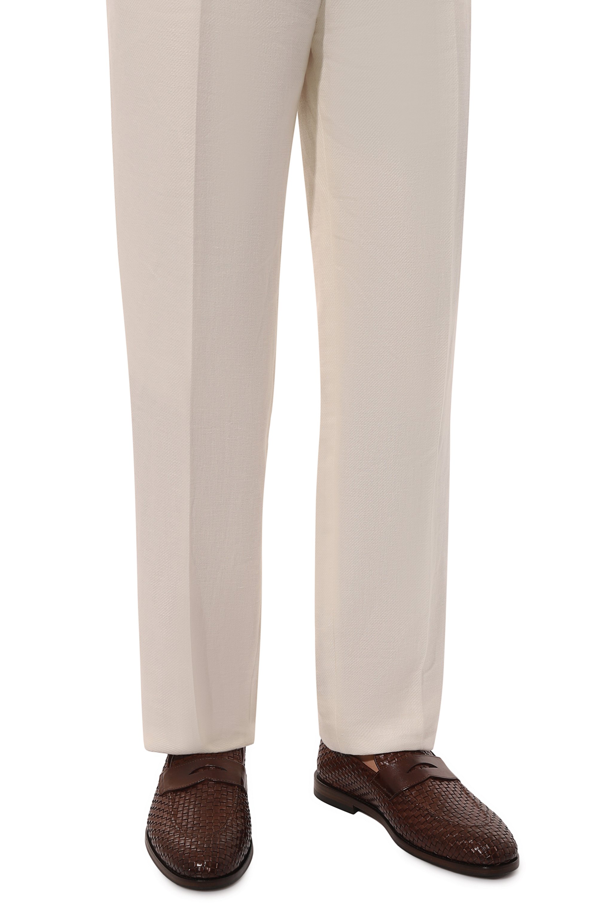 Кожаные пенни-лоферы BRUNELLO CUCINELLI, арт. MZURNTB799, фото 3