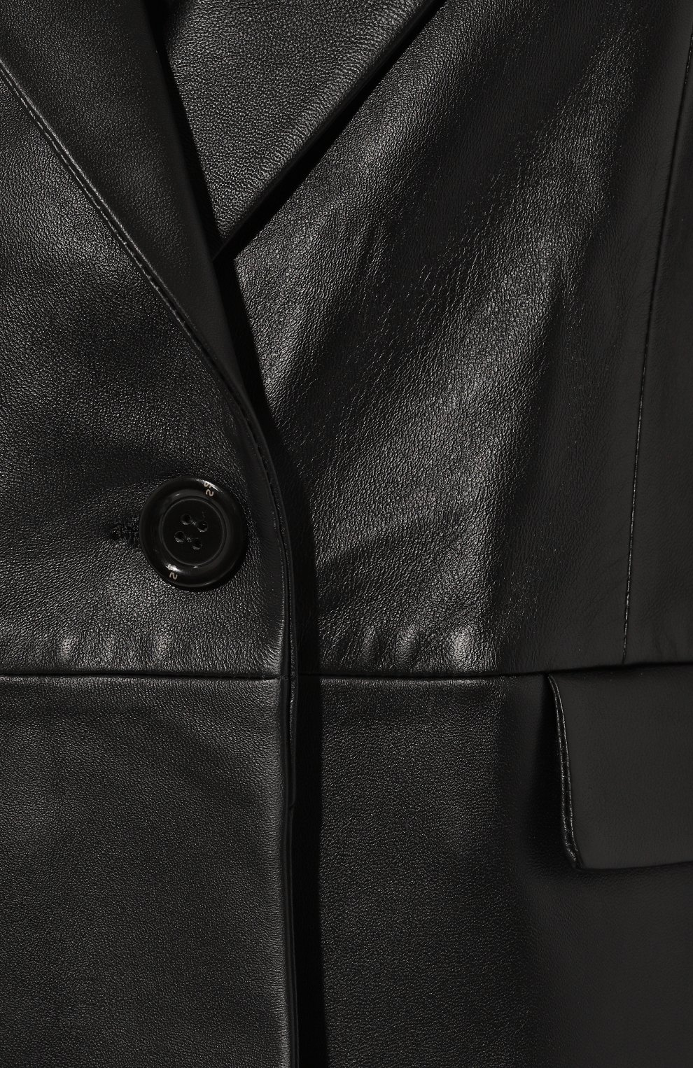 Кожаный жакет MAINLESS, арт. LJ22-01-01-BL, фото 5