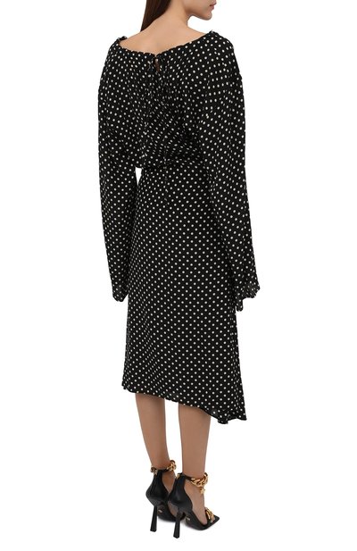 Шелковое платье BALENCIAGA, арт. 659084/TLLH8, фото 4