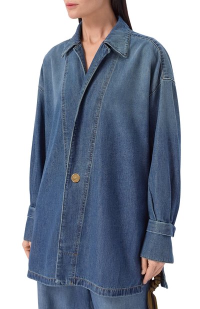 Джинсовая рубашка jodie DARKPARK, арт. WSH08 TBL01W075/J0DIE-TUNIC STYLE TENCEL SHIRT, фото 3