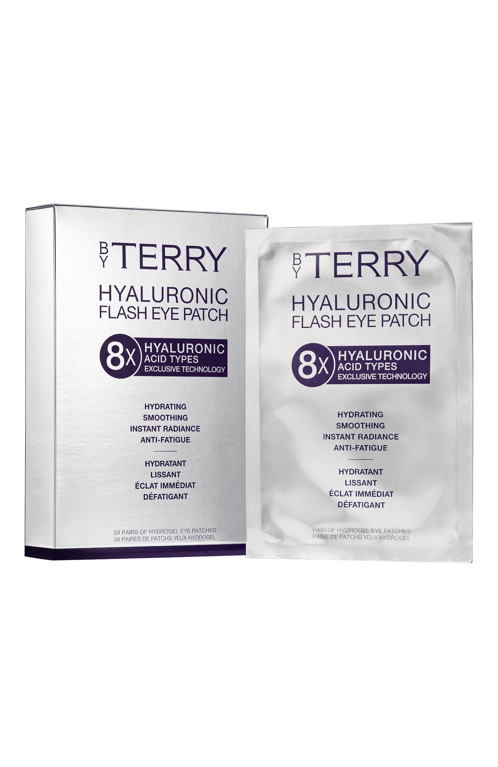 Гидрогелевые патчи для кожи вокруг глаз hyaluronic (5 пар) BY TERRY, арт. 3700076461411, фото 1