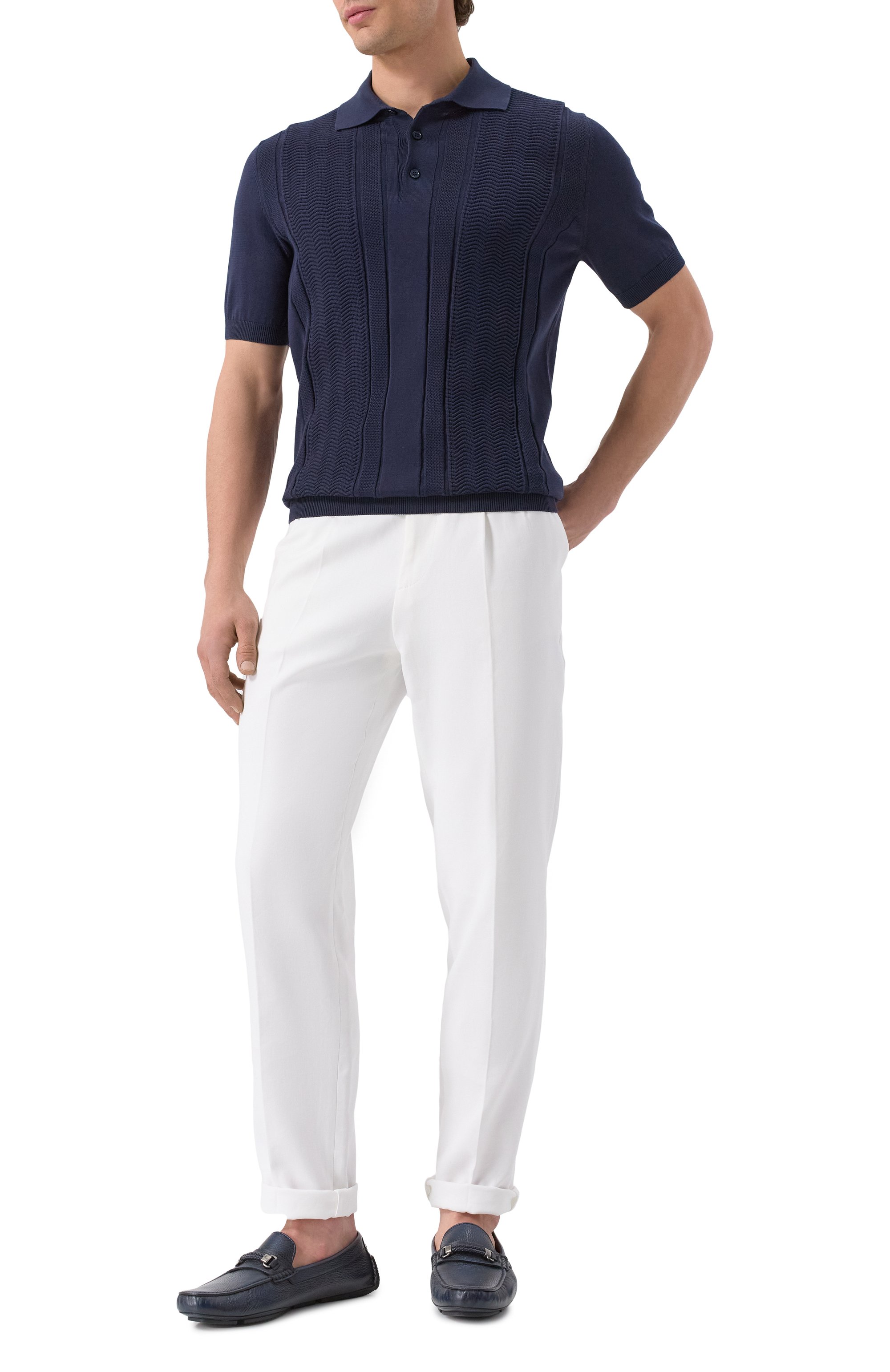 Кожаные мокасины BLU BARRETT, арт. ASC-12887.8, фото 2