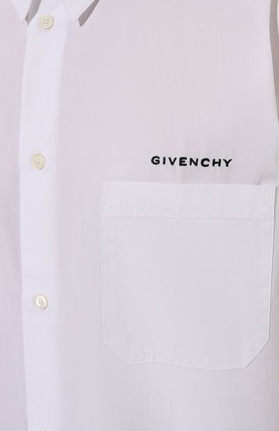 Хлопковая рубашка GIVENCHY, арт. BM610814M6, фото 5
