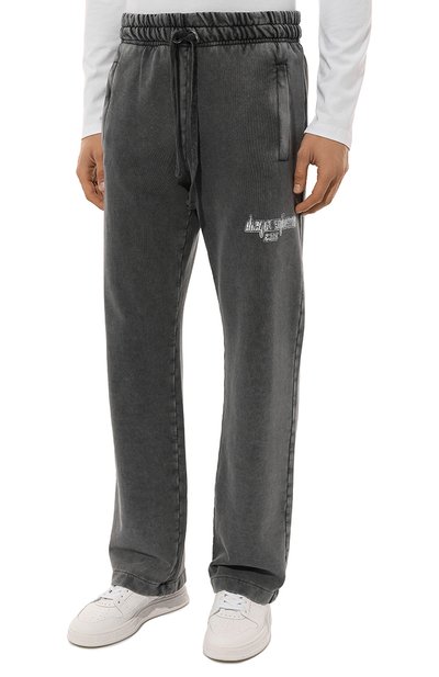 Хлопковые брюки DIEGO VENTURINO серого цвета по цене 32100 руб., арт. D3W4DVPNTLTDSTR, фото 3 Хлопковые брюки DIEGO VENTURINO, арт. D3W4DVPNTLTDSTR, фото 3