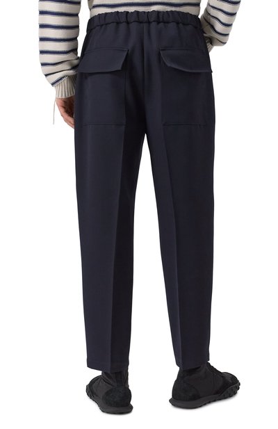 Шерстяные брюки JIL SANDER, арт. J21KA0012/J40002, фото 4