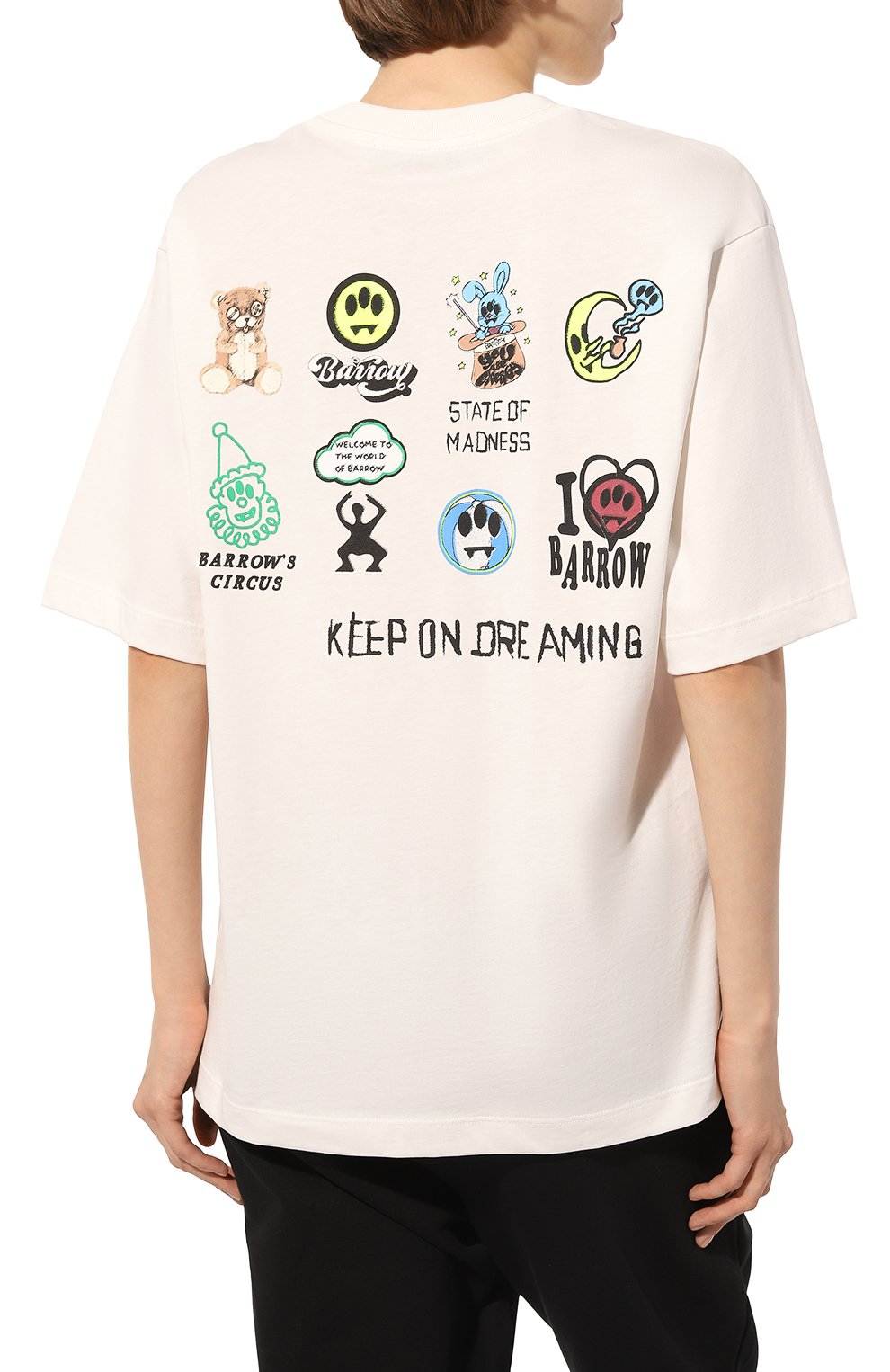 Хлопковая футболка BARROW, арт. F4BWW0TH067, фото 4