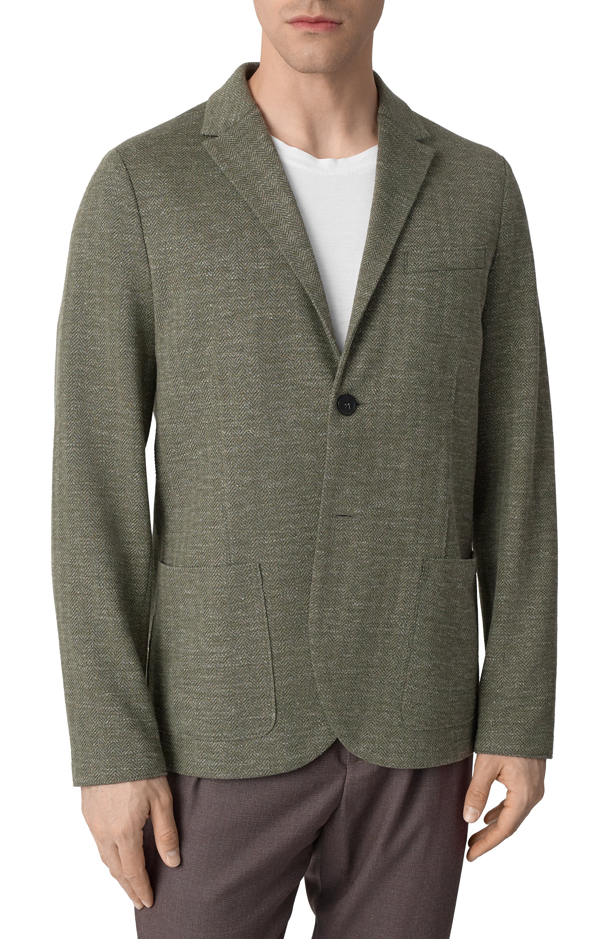 Пиджак из шерсти и шелка HARRIS WHARF LONDON, арт. C8P22PPN, фото 4