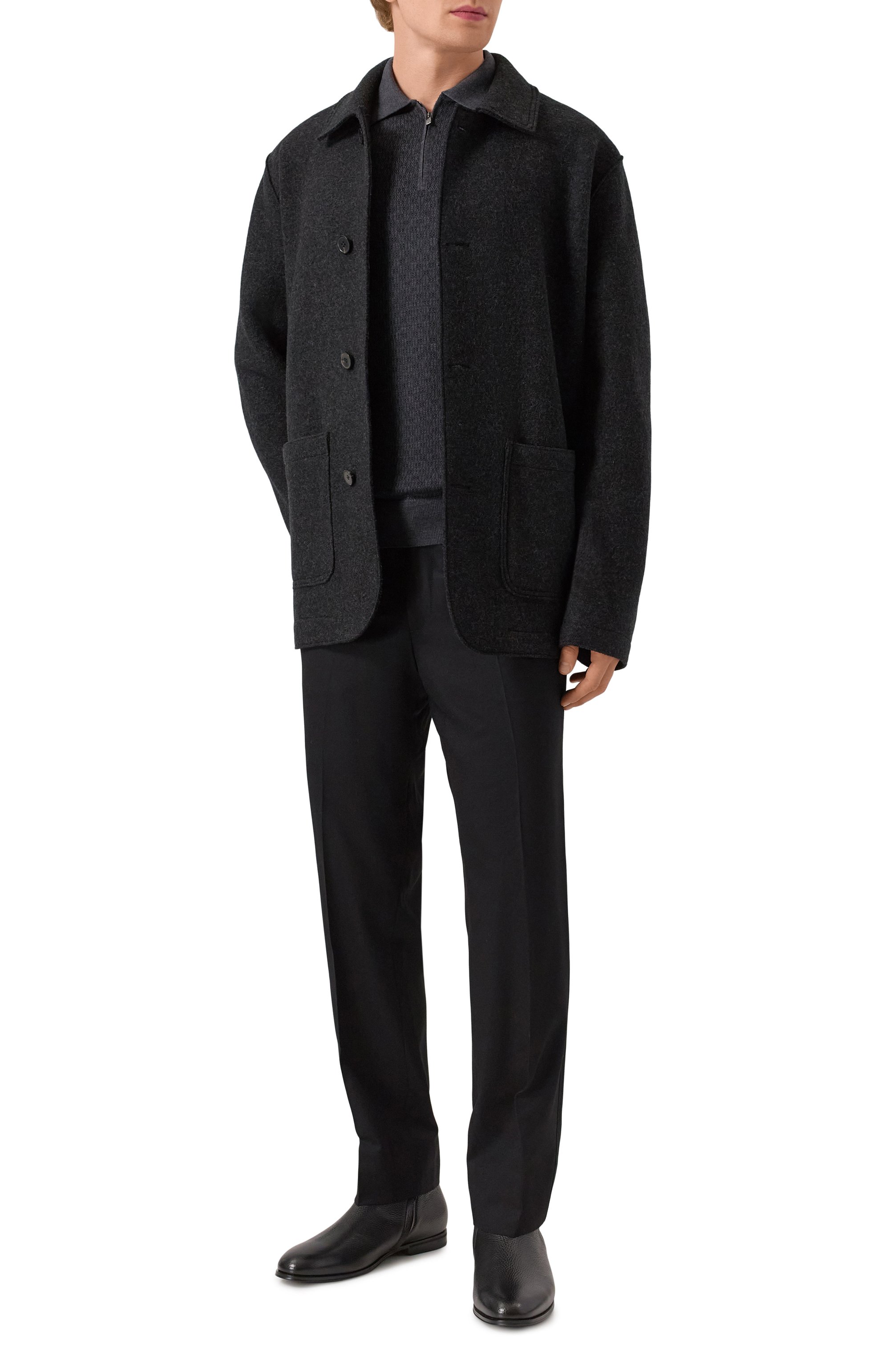 Кожаные сапоги DOUCAL'S, арт. DU3475N0TTUN019N, фото 2