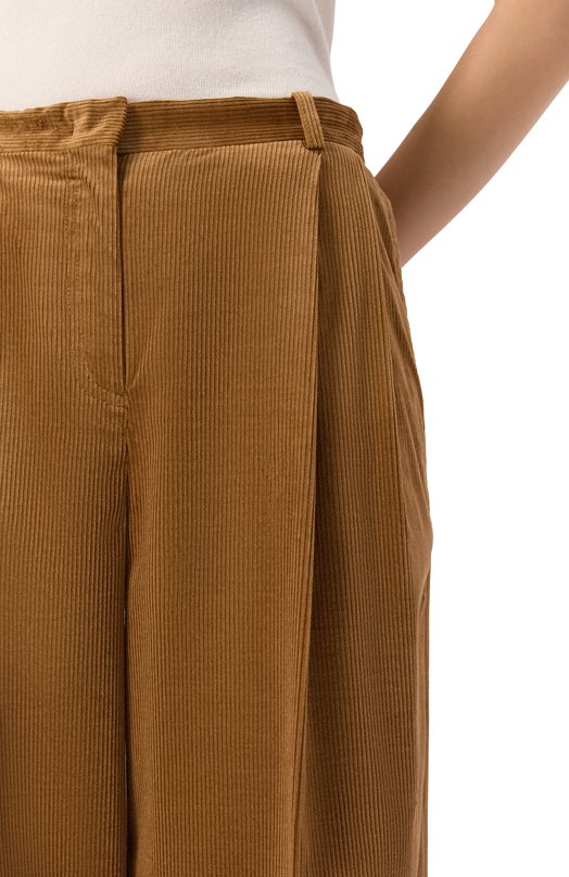 Вельветовые брюки 12 STOREEZ 133997 Бежевый  133997 Фото 5