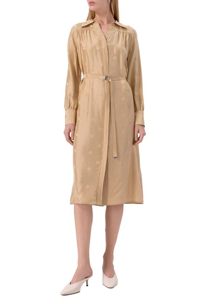 Платье из вискозы и шелка BOSS, арт. 50532758, фото 3