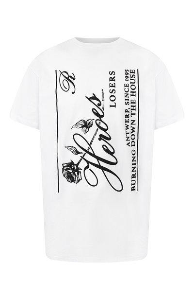 Хлопковая футболка RAF SIMONS, арт. 192-120-19001, фото 1