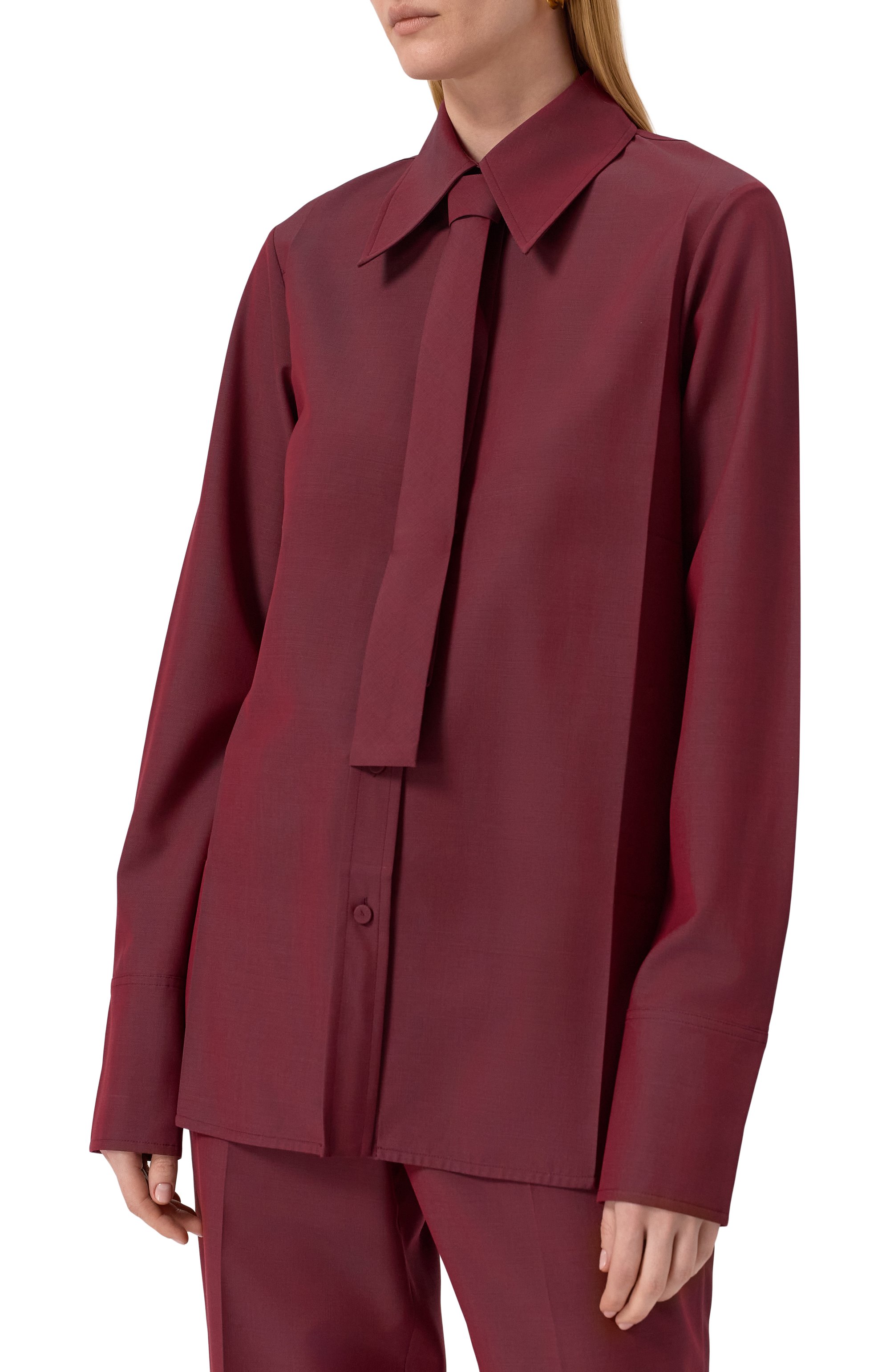 Шерстяная рубашка JIL SANDER, арт. J03DL0196-J40220, фото 3