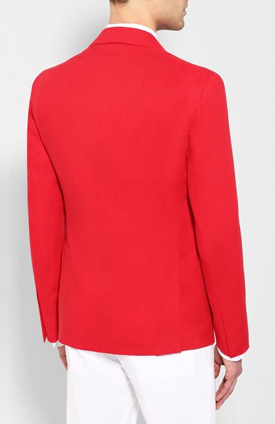 Льняной пиджак RALPH LAUREN, арт. 798800235, фото 4